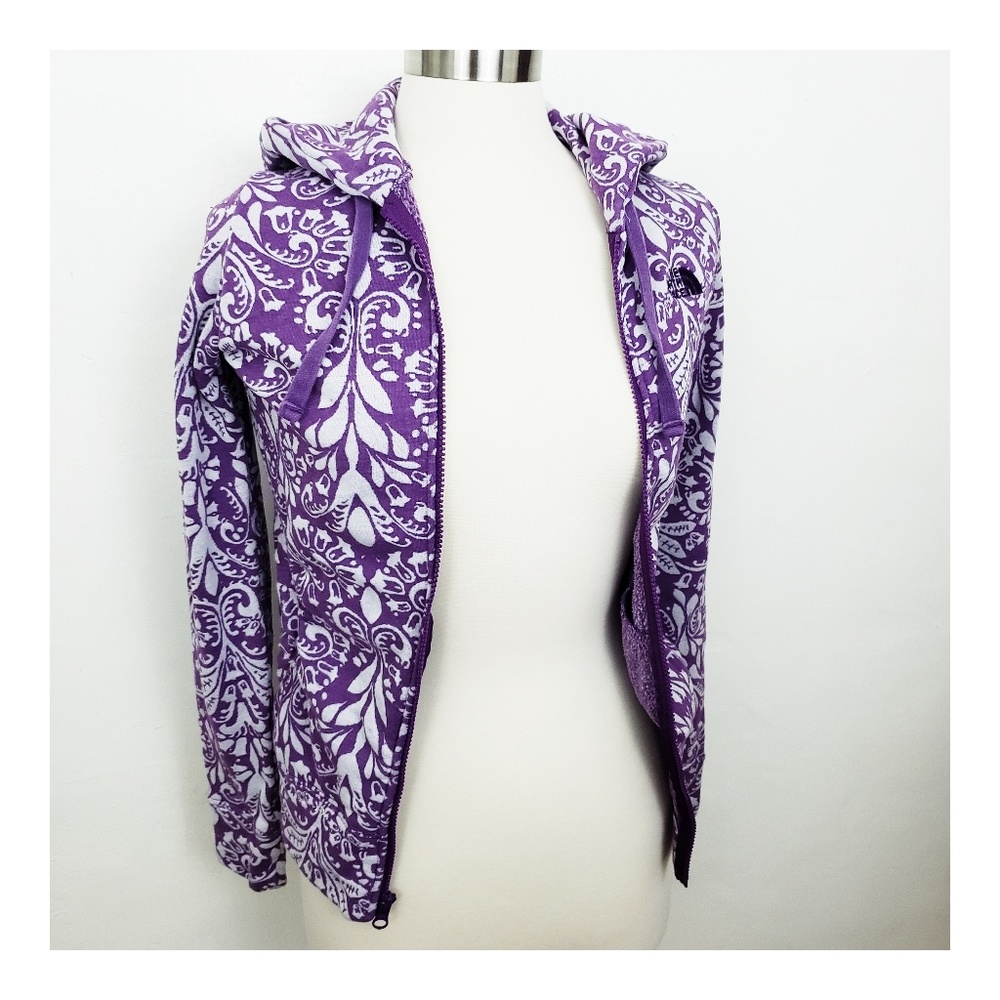 The North Face Purple Paisley Print Hoodie